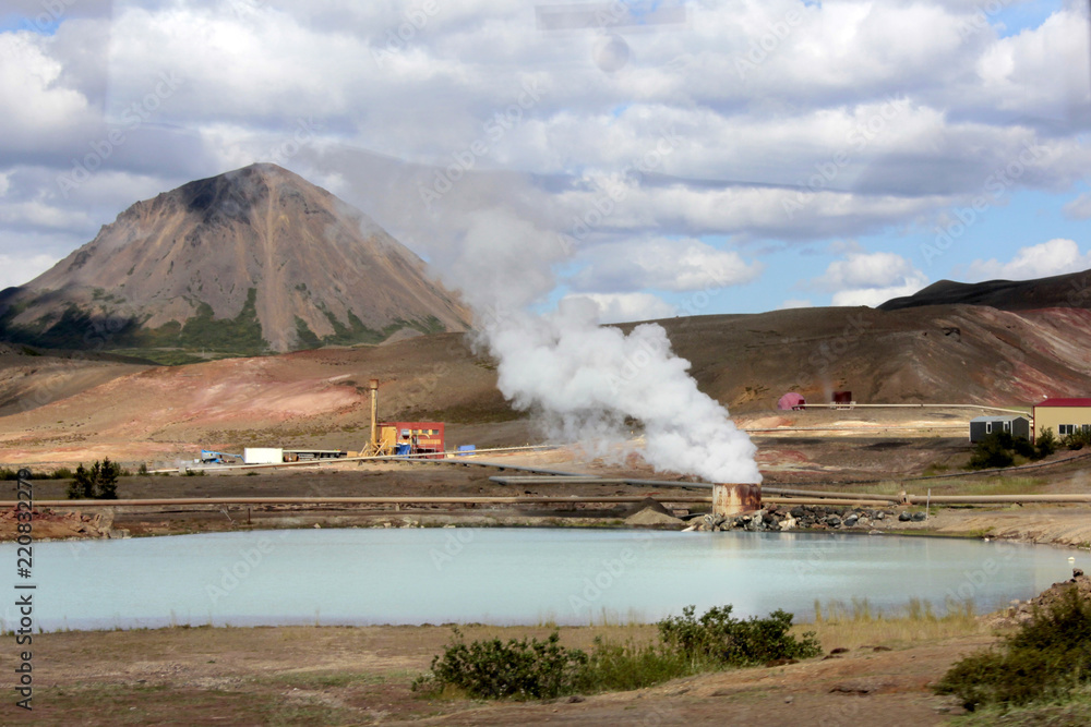 usine de géothermie