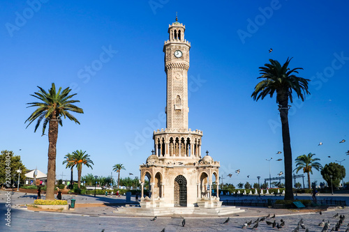 Turkey Izmir Konak Square, Old Clock Tower