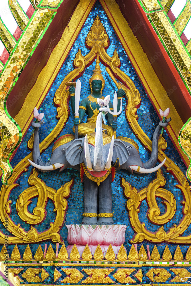 Skulptur am Big Buddha Tempel auf Koh Samui, Thailand