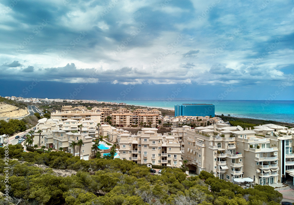 Alicante cityscape. Costa Blanca. Spain