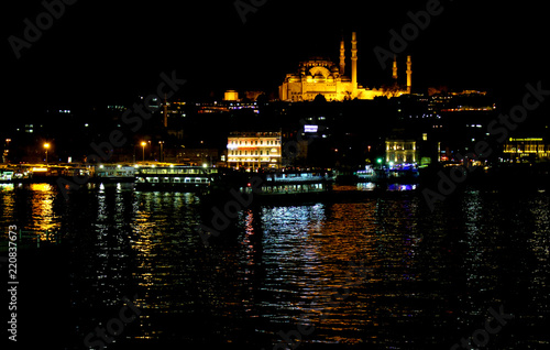 Beautiful nights of Istanbul