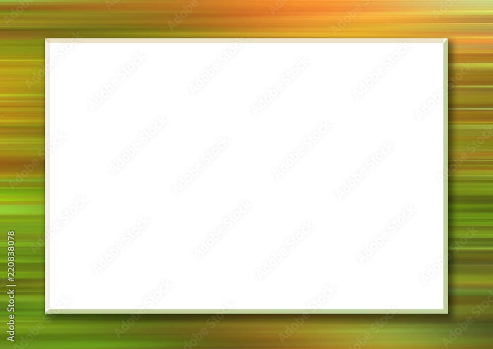 Photo Frame Template Isolated On Orange Background Frames Photo Collage On  Green For Banner Simple Rectangle Frames Orange Yellow Frame Stack Of Paper  Picture Frames Empty Stock Illustration - Download Image Now 