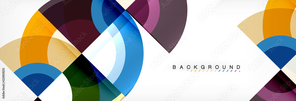 Vector circular abstract background Vector circular abstract background