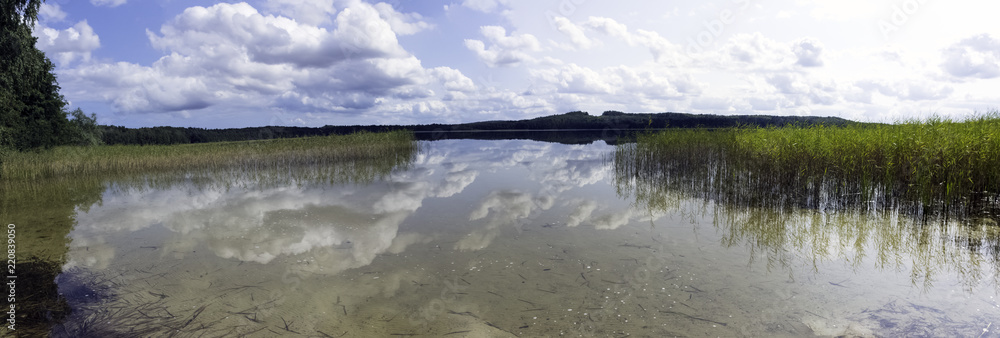 Choczewskie Lake, Choczewo, Kaszuby, Poland Choczewskie Lake, Choczewo, Kaszuby, Poland