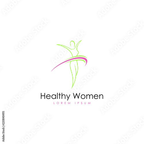 Healthy women logo