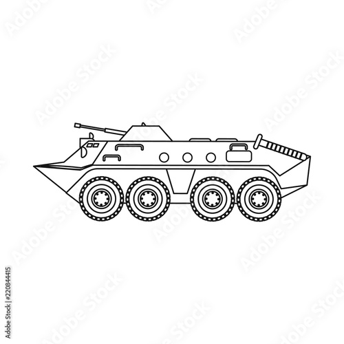 Isolated object of weapon and gun icon. Set of weapon and army stock symbol for web.