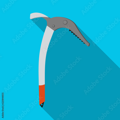 Vector illustration of alpinism and peak logo. Collection of alpinism and camp vector icon for stock.