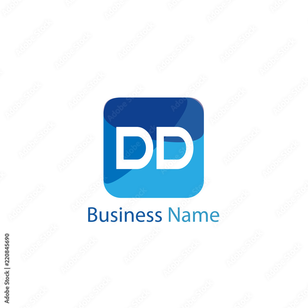 Initial Letter DD Logo Template Design Initial Letter DD Logo Template Design