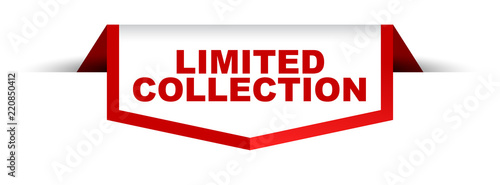 red and white banner limited collection