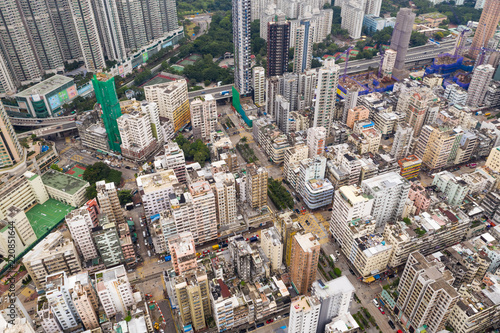 Top view of Hong Kong photo