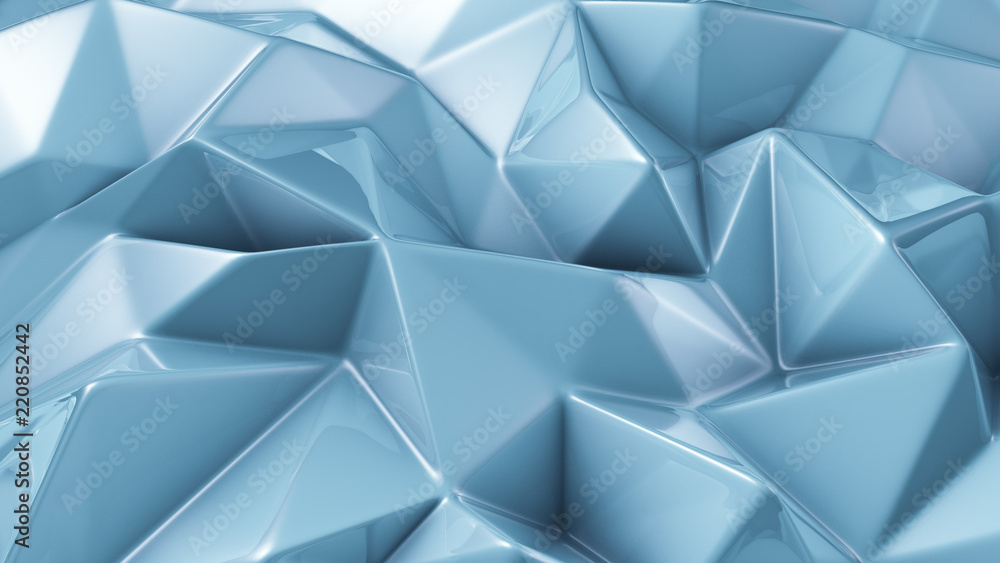 Blue crystal background..3d illustration, 3d rendering. Blue crystal background..3d illustration, 3d rendering.