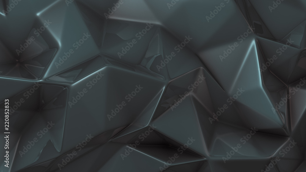 Stylish gray crystal background..3d illustration, 3d rendering.