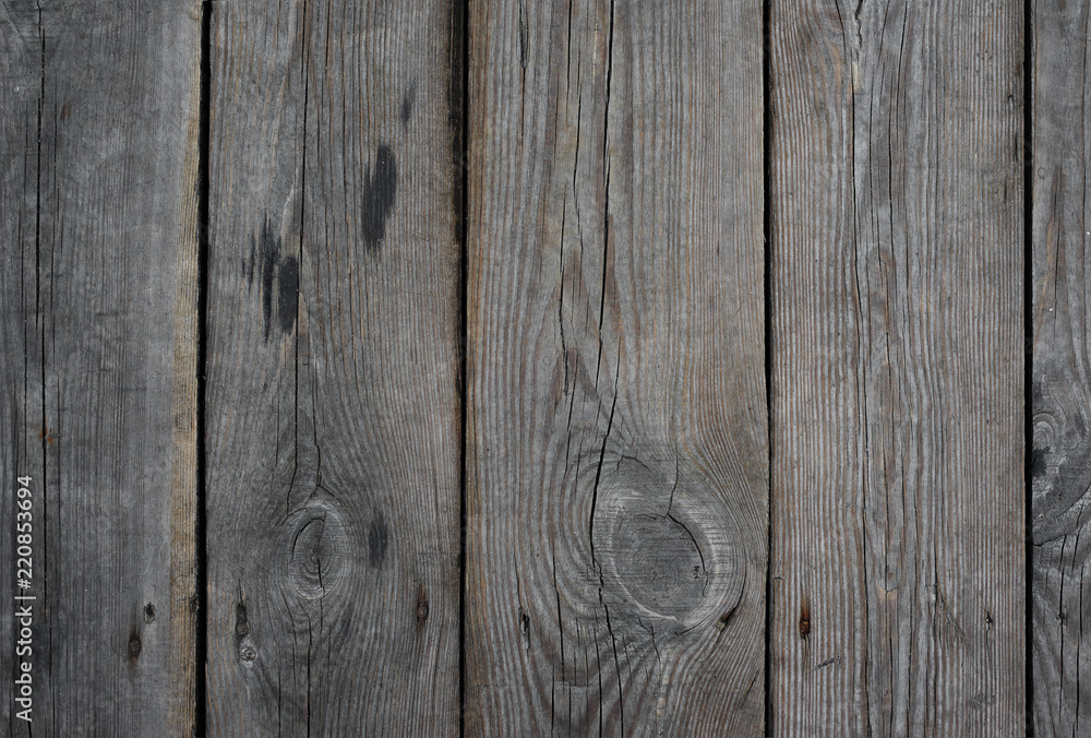 Naklejka premium old wood planks as background or texture