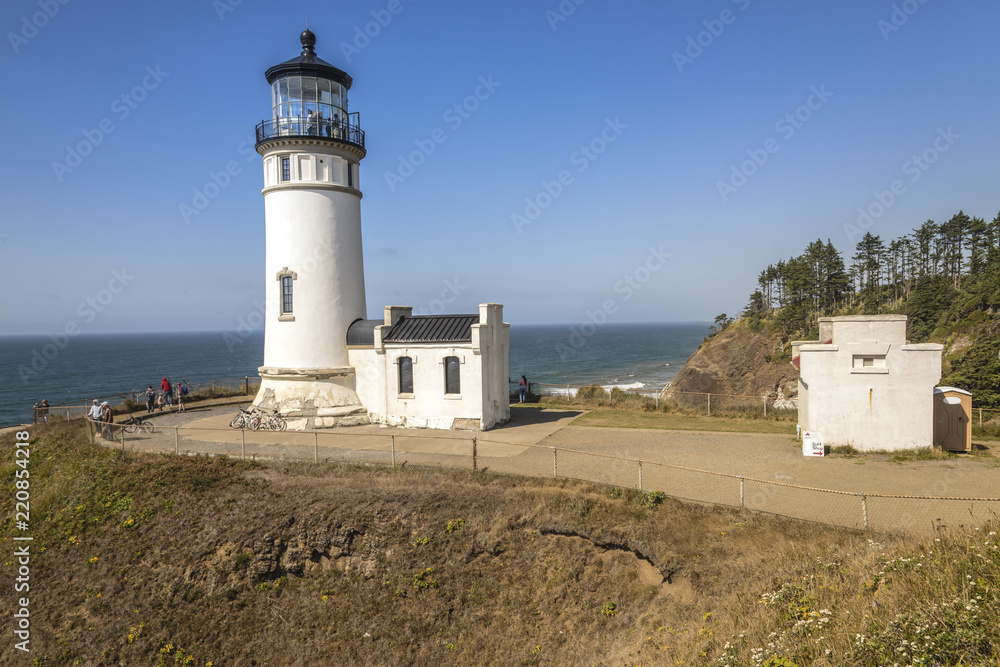 Cape Disappointment lighthouse Washington state.