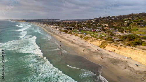 Del Mar, California from above