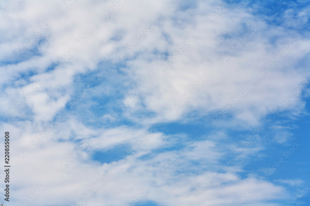 Beautiful clouds on a blue sky background. Beautiful clouds on a blue sky background.