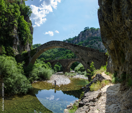 Old stone bridge - Zagori, Epirus, Greece