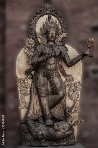 Statue in Patan, Nepal