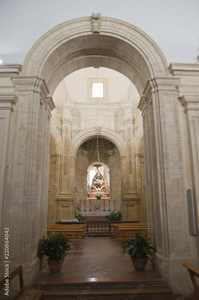 Fototapeta premium Iglesia del Carmen, Alhama de Granada, Andalusien, Spanien