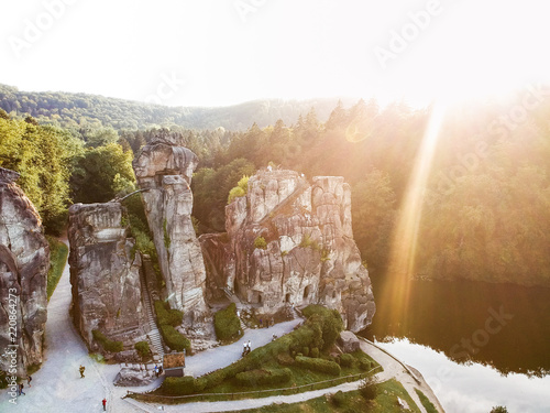 Luftaufnahme Externsteine photo