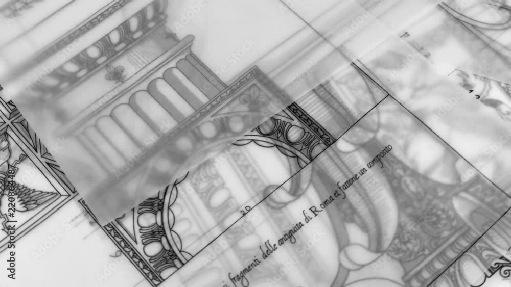 blueprints - drawings of antique architecture - drawings of antique decorative elements of architectural orders blueprints - drawings of antique architecture - drawings of antique decorative elements of architectural orders