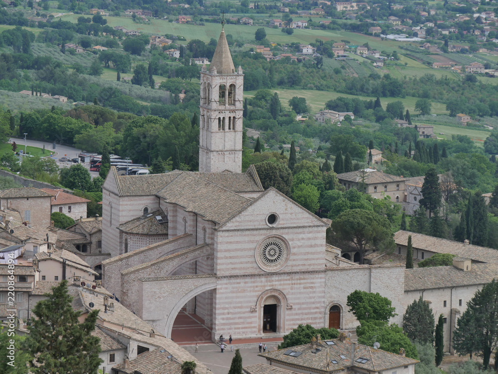 Assisi - basilica Santa Chiara