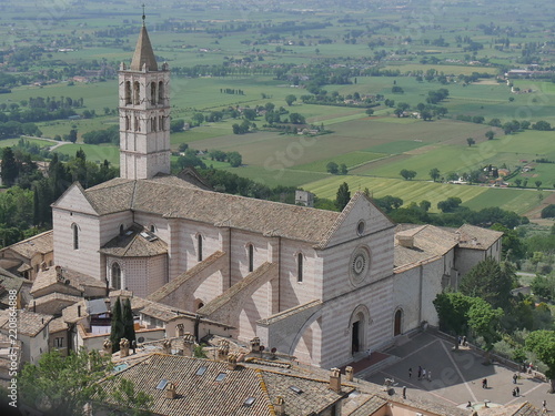 Assisi - basilica Santa Chiara photo