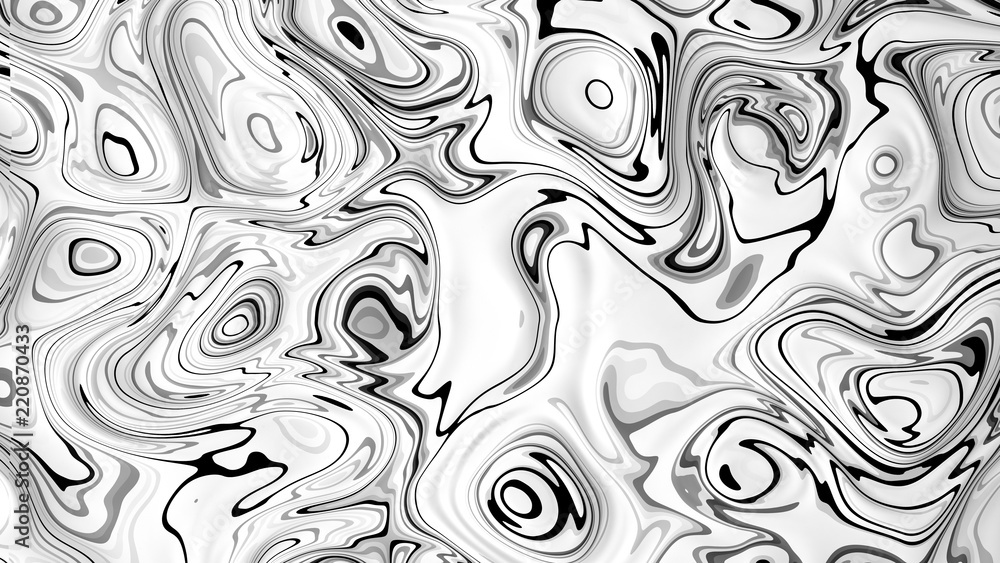 Beautiful, unusual, volumetric texture. Black and white. 3d illustration, 3d rendering. Beautiful, unusual, volumetric texture. Black and white. 3d illustration, 3d rendering.