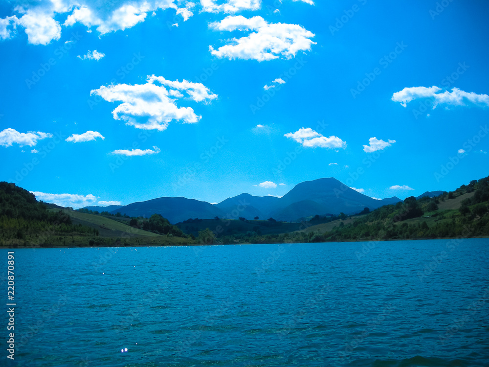 Vista Lago di Cingoli ,Italy