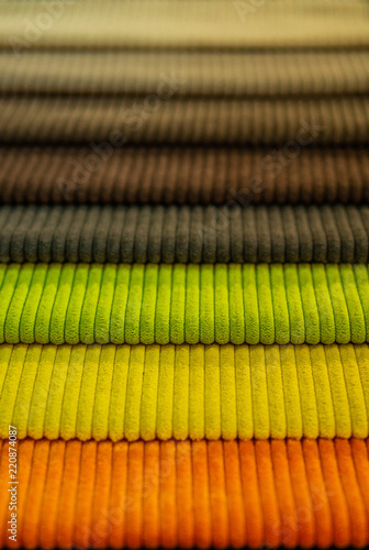 Catalog of multicolored cloth from matting fabric texture background  silk fabric texture  textile industry background