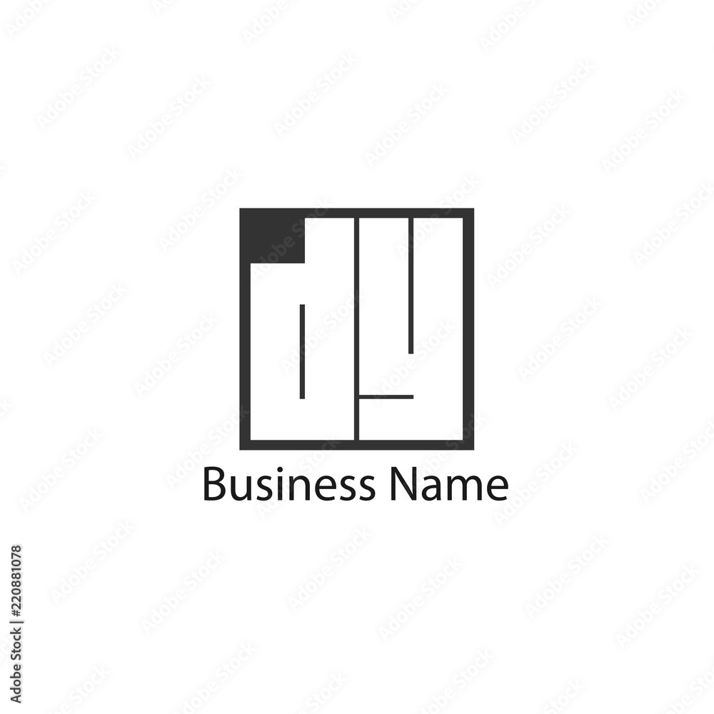 Initial Letter DY Logo Template Design Initial Letter DY Logo Template Design