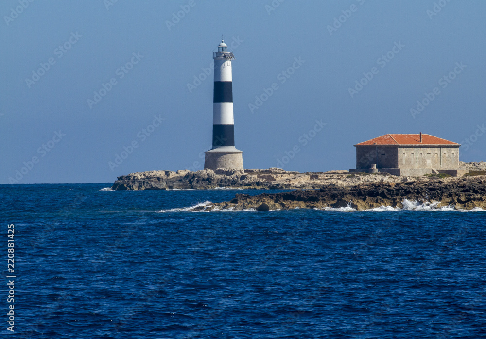 Lighthouse off the coast of Spain