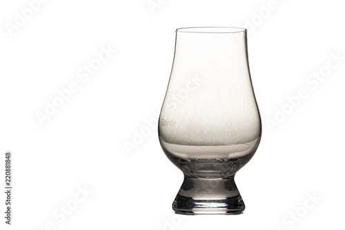Empty Whisky Glass