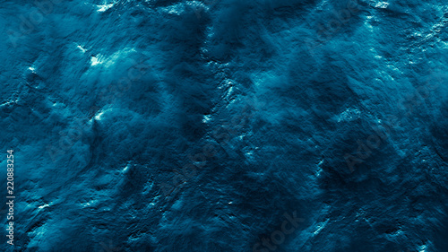 Texture blue metal background. 3d illustration, 3d rendering.