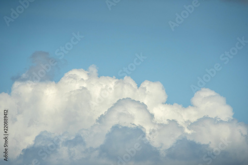 Cloud and Blue sky in closeup © chamnan phanthong