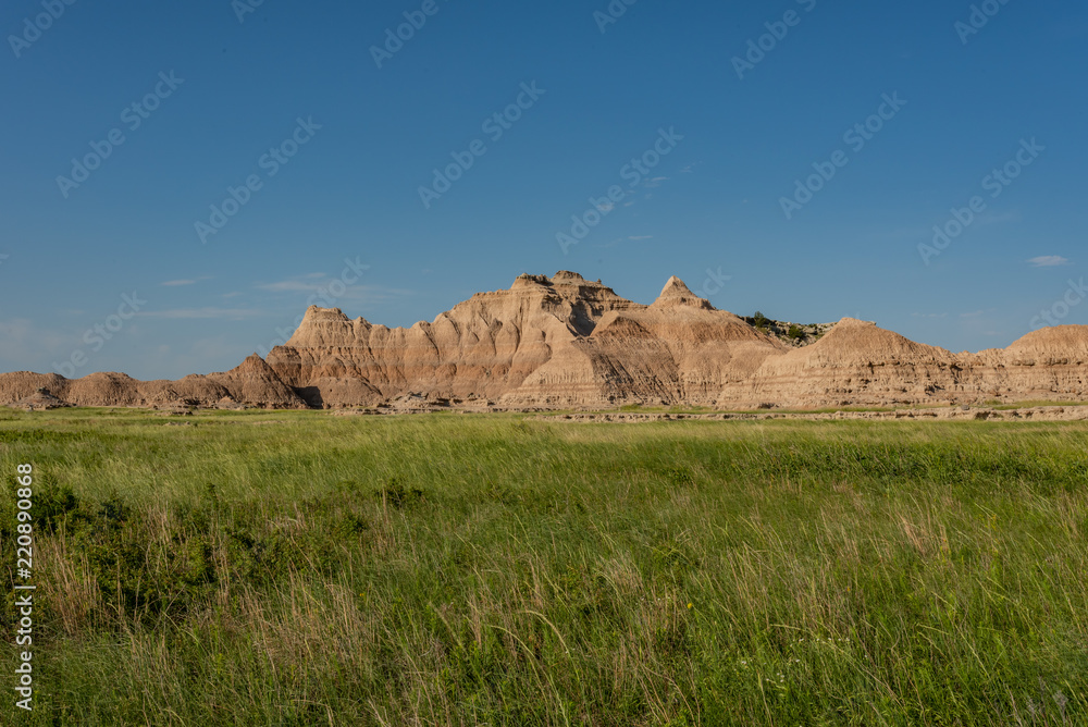 Wide view of Badlands Formation Wide view of Badlands Formation