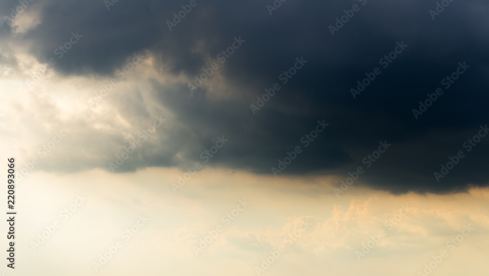 Storm clouds with the rain, Nature Background
