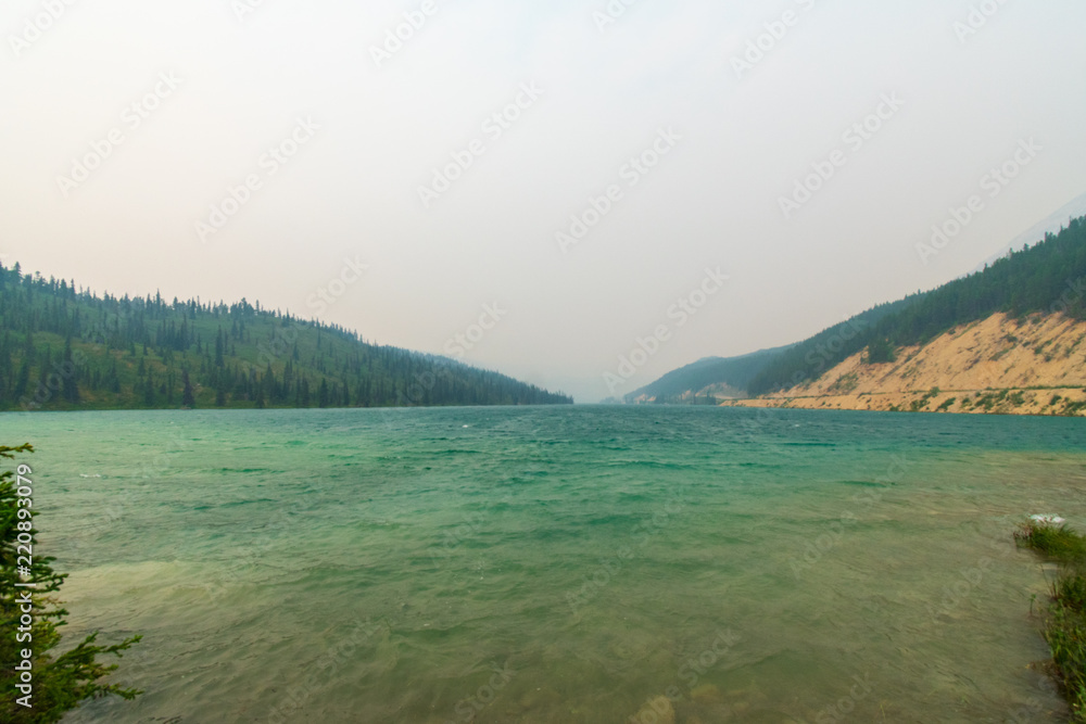 Haze From Wildfires in British Columbia, Summer 2018 Haze From Wildfires in British Columbia, Summer 2018