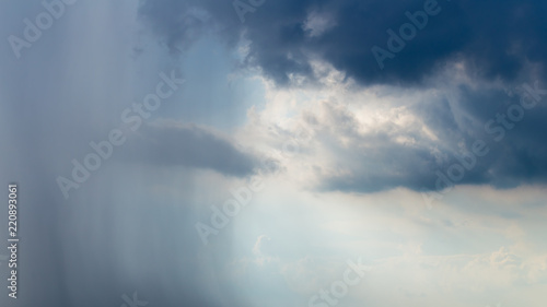 Storm clouds with the rain, Nature Background