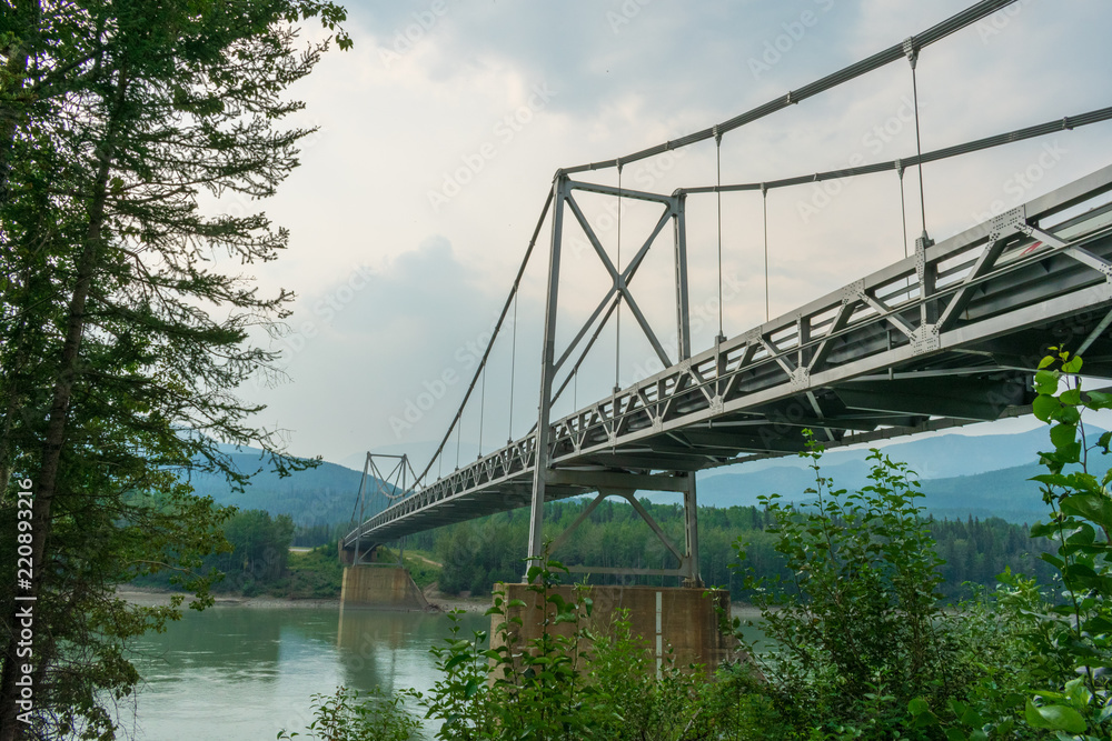 Fototapeta premium Alaska Highway Bridge