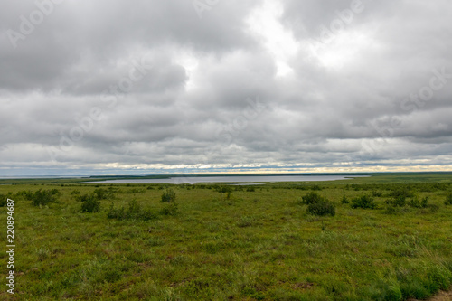 The Arctic As Seen From The Mackenzie Valley Highway From Inuvik to Tuktoyaktuk photo