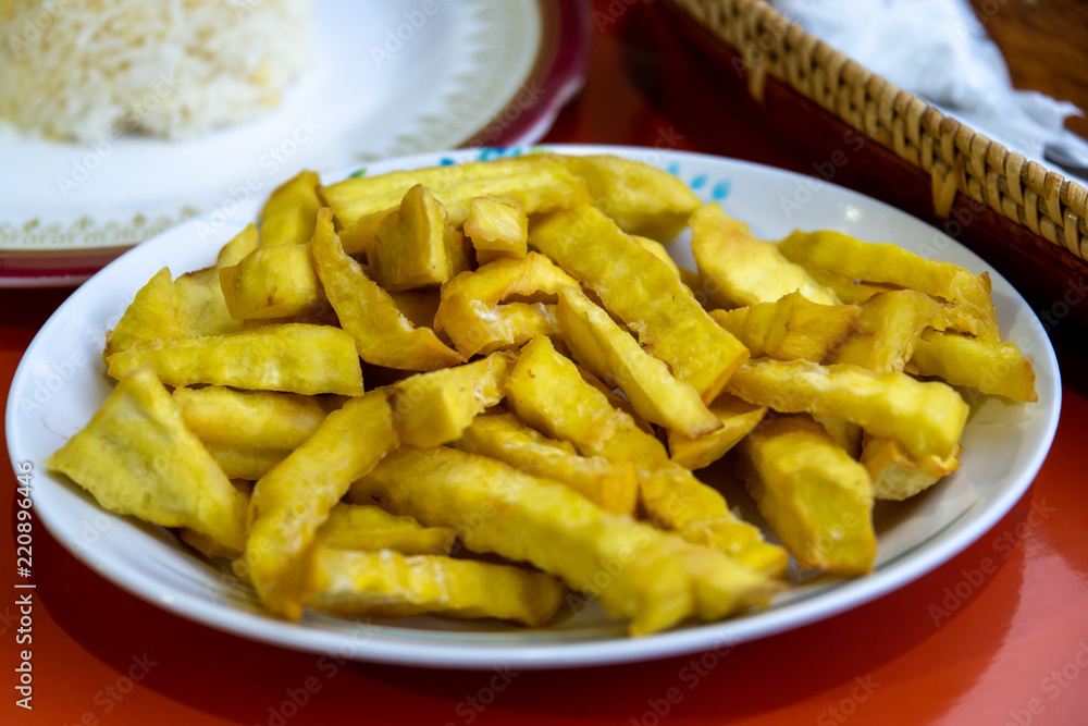 Fired sweet potato at Banaue Fired sweet potato at Banaue