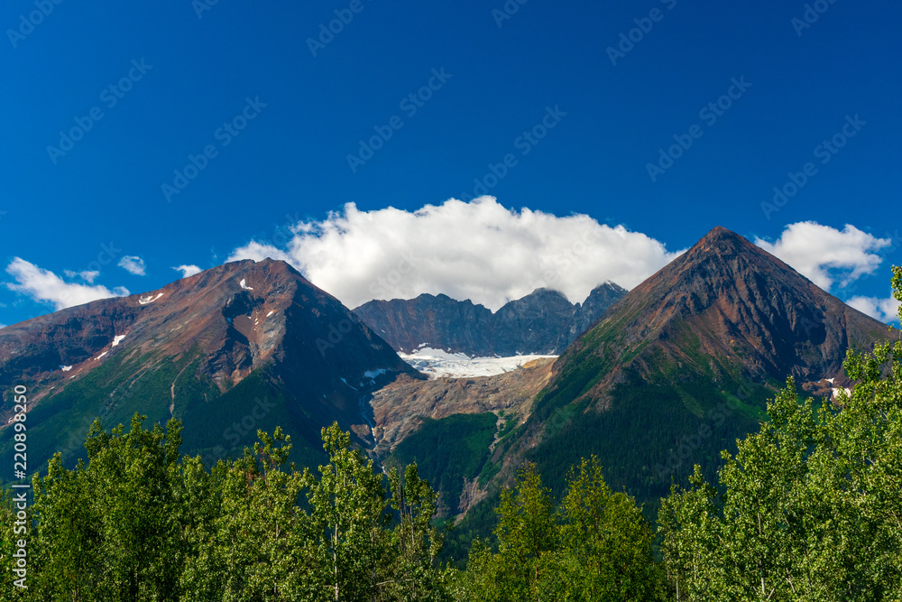 British Columbia Glacier View on Twin Peaks