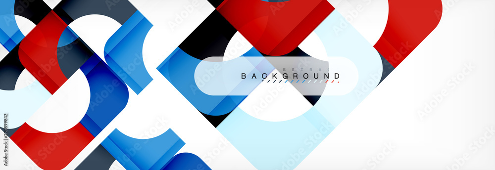 Color square shapes, geometric modern abstract background Color square shapes, geometric modern abstract background