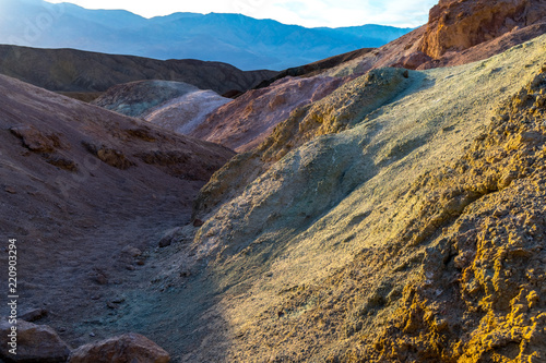 Fototapeta Naklejka Na Ścianę i Meble -  Colorful Artist's Palette on Artist Drive, Death Valley National Park, California, USA