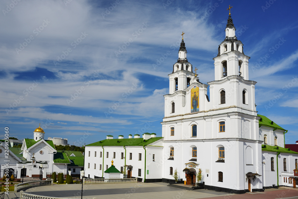 Cathedral of holy spirit in Minsk, Belarus