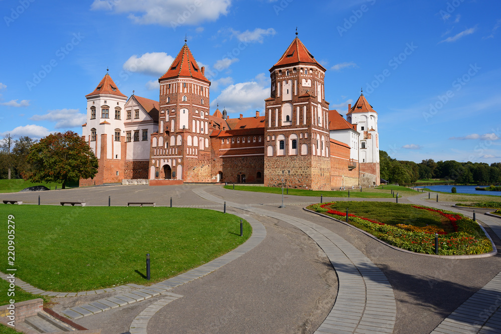 Mir castle in Belarus, Europe