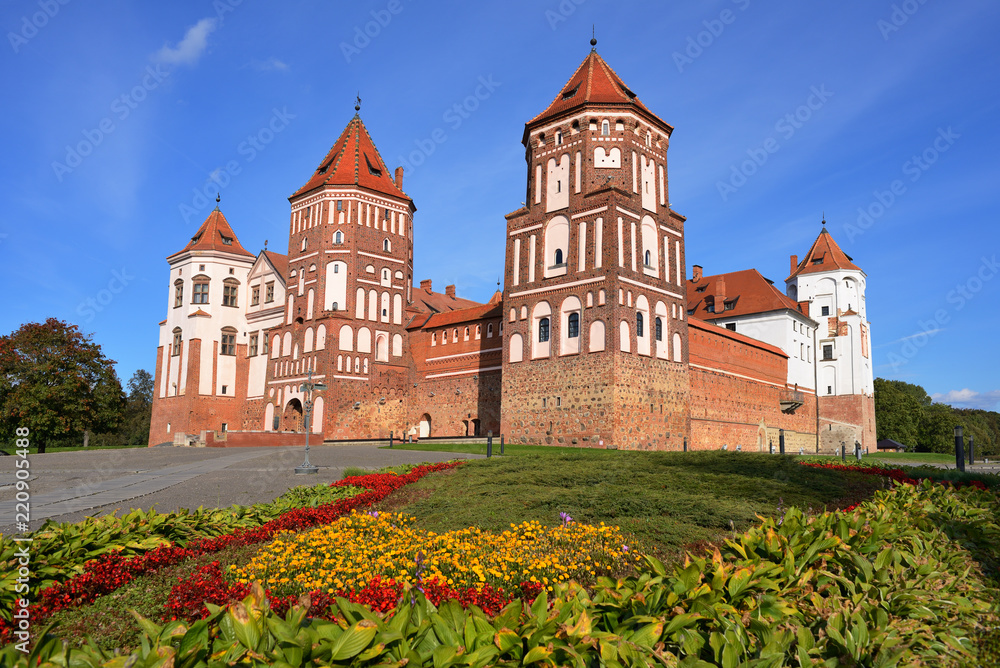 Mir castle in Belarus, Europe