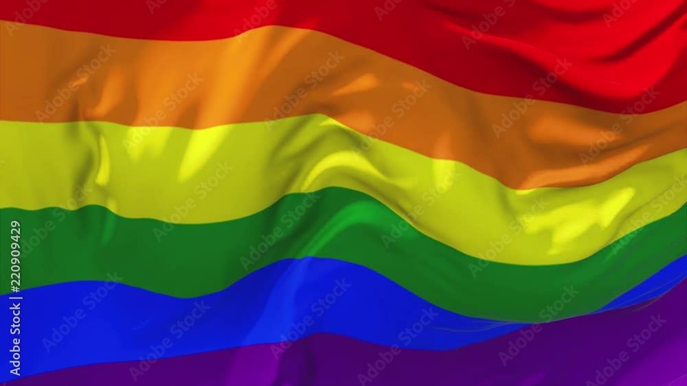 342. Gay Pride Rainbow Flag Waving in Wind Slow Motion Animation . 4K Realistic Fabric Texture Flag Smooth Blowing on a windy day Continuous Seamless Loop Background. 342. Gay Pride Rainbow Flag Waving in Wind Slow Motion Animation . 4K Realistic Fabric Texture Flag Smooth Blowing on a windy day Continuous Seamless Loop Background.