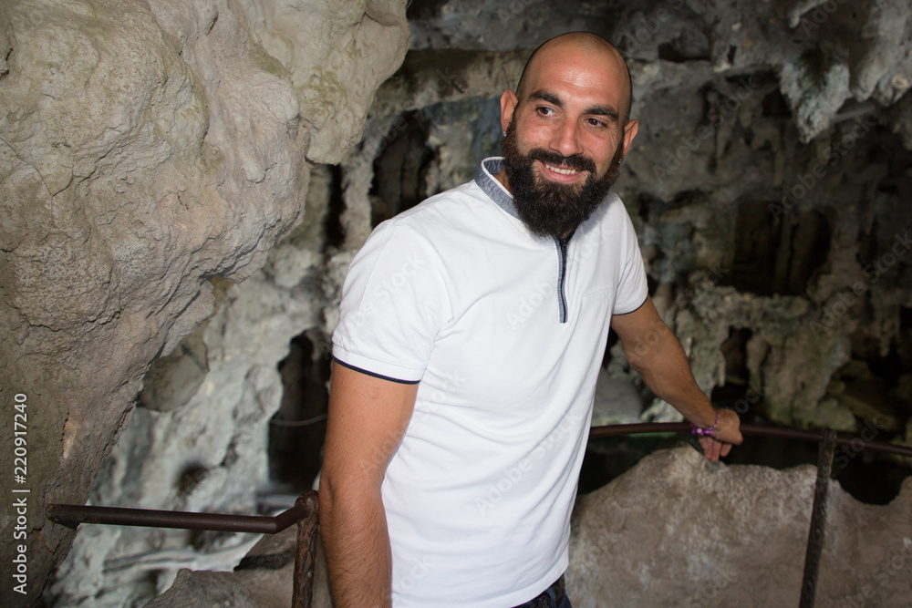 modern fashion hipster beard man with bald head modern fashion hipster beard man with bald head